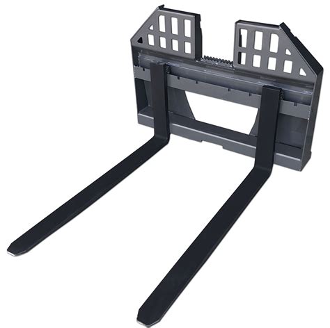 cid skid steer pallet forks weight|Pallet Forks – Heavy Duty Walk Thru Frame – by CID.